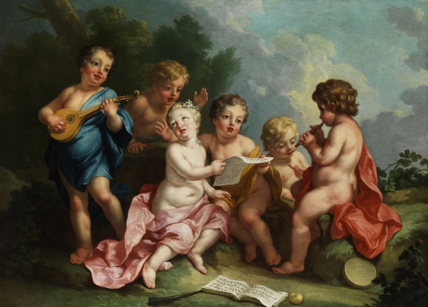 Bambini che suonano musica